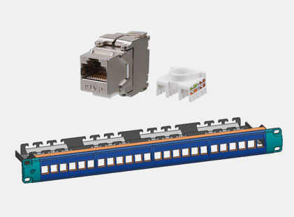 六類(lèi)屏蔽配線架