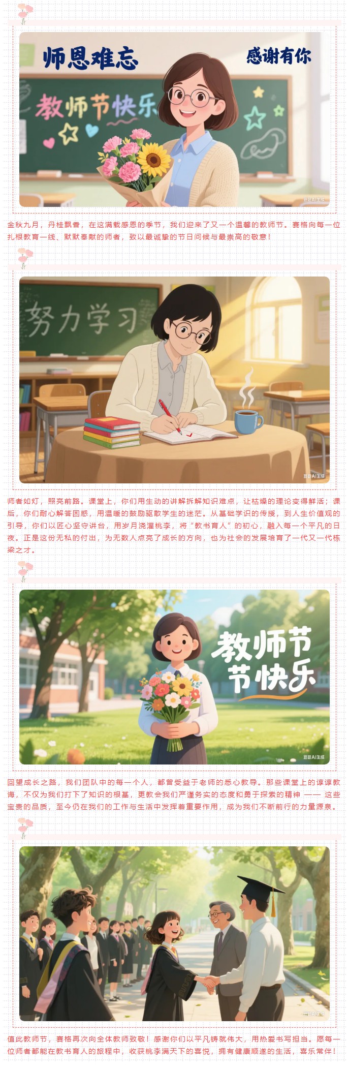 感恩有您 照亮前行 — 祝老師們節(jié)日快樂！_副本